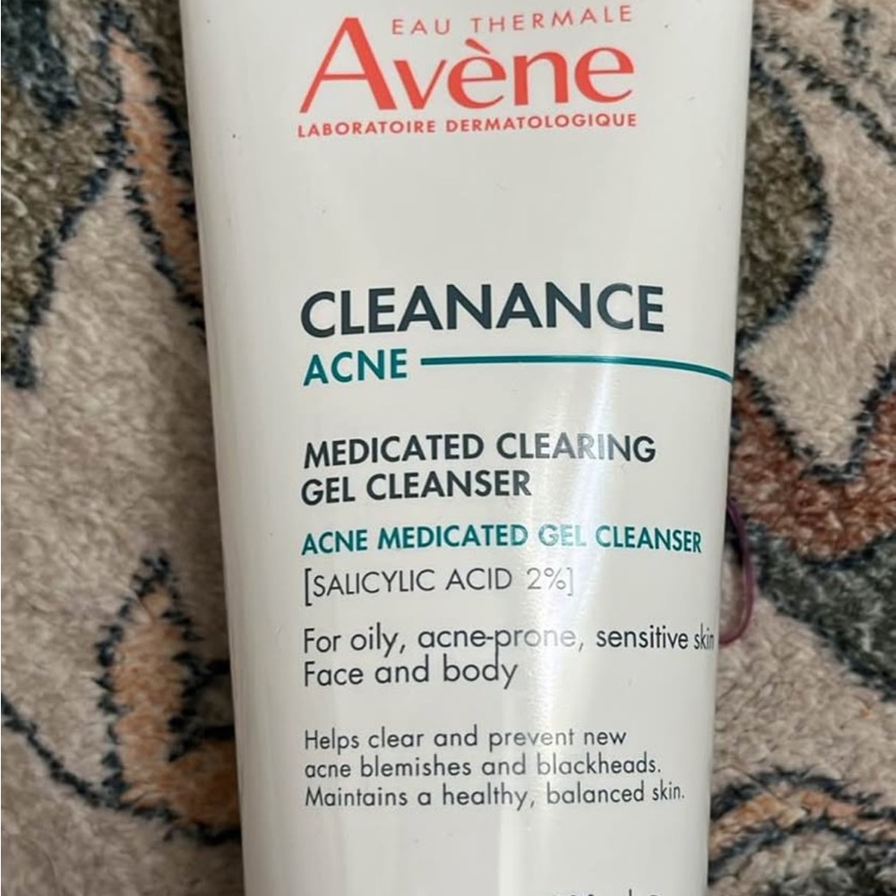 Avène Cleanance Acne Gel Cleanser - White